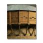 Preview: Green-Line: GL-GEB-010 Stone tower with wooden fortified gang, 1:72