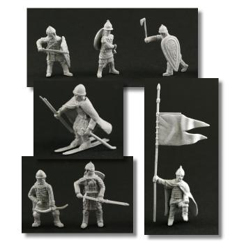 Valdemar-Miniatures: VM079 "Novgorod Command Set" 1:72