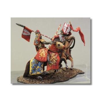 Valdemar-Miniatures: VM076 "Danish Knight vs. Livonian Knight" 1:72