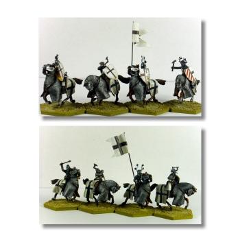 Valdemar-Miniatures: VM047 Teutonic Heavy cavalry 1:72