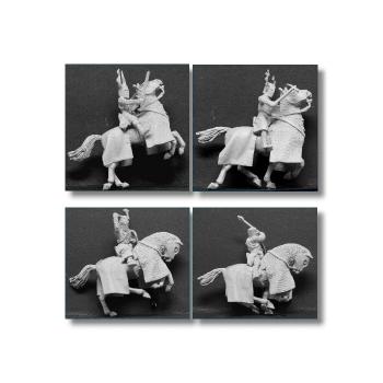 Preview: Valdemar-Miniatures: VM047 Teutonic Heavy cavalry 1:72