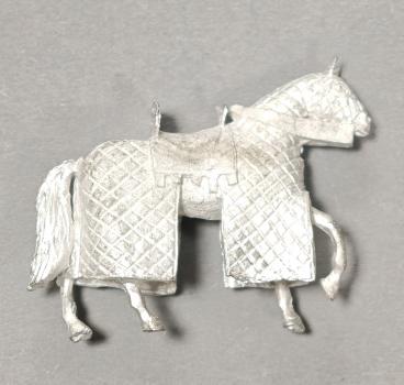 Standing Horse with armour