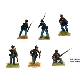 Perry Miniatures: ACW 115 American Civil War Union Infantry 1861-65