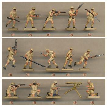 Airfix: Set 01709  8th Army 1:76