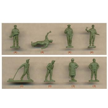 Airfix: Set 01748  U.S.A.F. Personnel 1:76