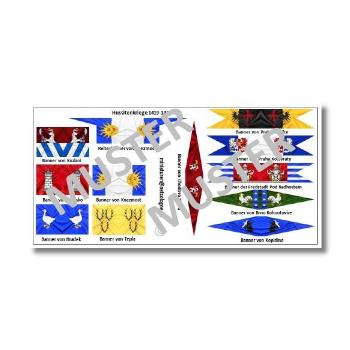 1:72 Flags / Banner Medieval 13. Century Hussites # 2 TSF-137
