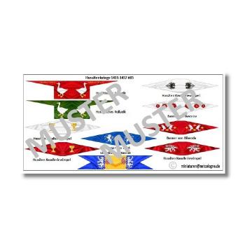 1:72 Flags / Banner Medieval 13. Century Hussites # 3 TSF-138