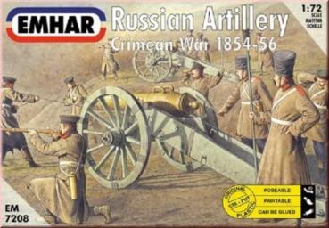 EMHAR - EM 7208 Russian Artillery Crimean War 1854 - 56 1:72