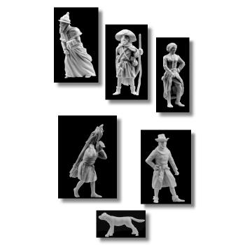 Fredericus Rex - "Mittelalterliches Volk" 1:72