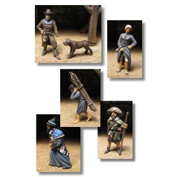 Preview: Fredericus Rex - "Mittelalterliches Volk" 1:72