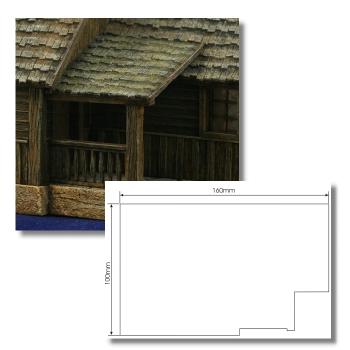 Preview: Green Line - GL-GEB-041 Wooden House, 1:72