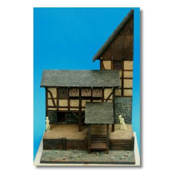 Green-Line: GL-GEB-047 Vignette I "Medieval Town by the River", 1:72