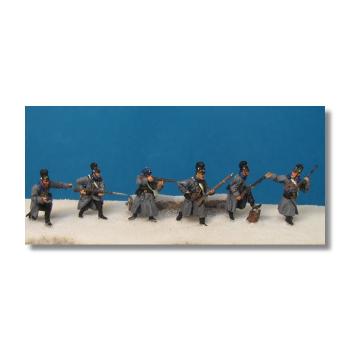 Germania Figuren 1:72: GF 72-6005 Bayerische Infanterie im Mantel