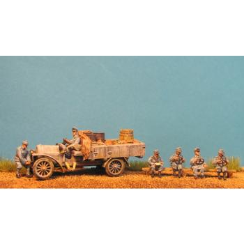 Germania Figuren 1:72: GF WW1-016 KUK Fahrer + Beifahrer