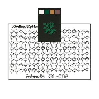 Green-Line GL-069 - Leaves Maple, Scale 1:35