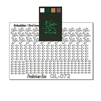 Green-Line GL-072 - Blätter Birke, Maßstab 1:35