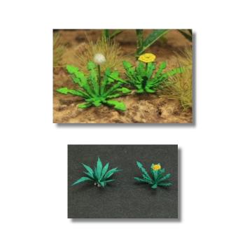 Green-Line GL-051 Dandelion and English Plantain 1:35
