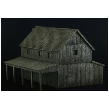 Preview: Green-Line: GL-WW-004 Wild West "Livery Stable" 1:72
