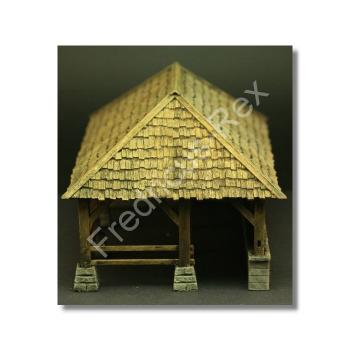 Green-Line: GL-GEB-030 Stables or carriage house, 1:72