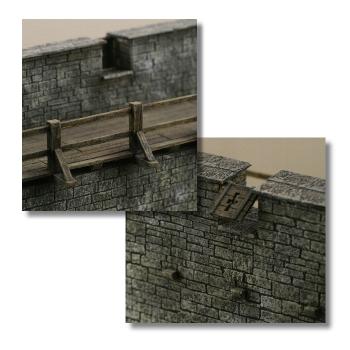 Green-Line: GL-GEB-024 Mittelalterliche Mauer II, 1:72