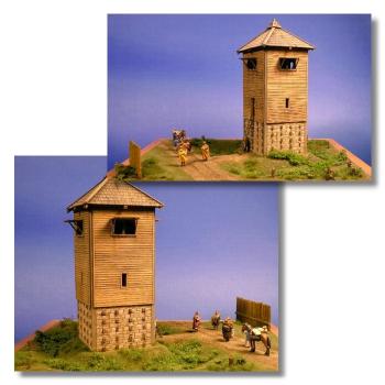 Green-Line: Roman Limes Tower 120 A.C., Scale 1:72 (3 weeks for delivery)