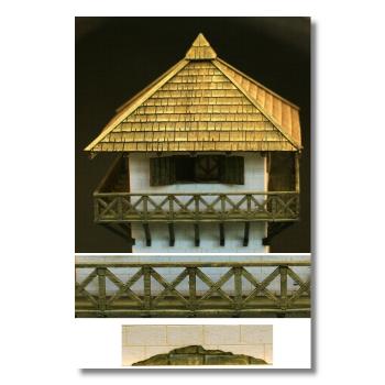 Green-Line: Roman Limes Tower 145 A.C., Scale 1:72