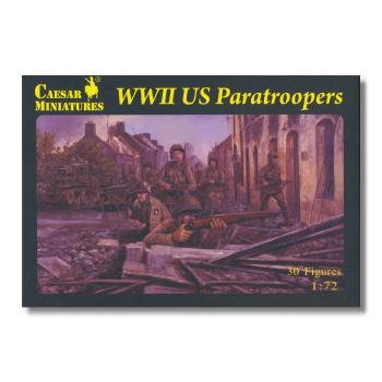 Caesar Miniatures H076: WWII US Paratroopers