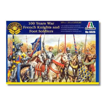 Italeri: 6026 French Knights and Foot Soldiers 1:72