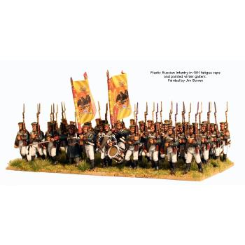 Perry Miniatures: RN 20 Russian Napoleonic Infantry 1809-1814 ( 40 figures)