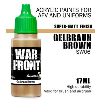 Scale75: SW-06 GELBRAUN BROWN, Acrylfarbe 17ml