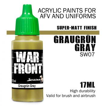 Scale75: SW-07 GRAUGRUN GRAY, Acrylfarbe 17ml