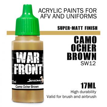 Scale75: SW-12 SS CAMO OCHER BROWN, Acrylic paint 17ml