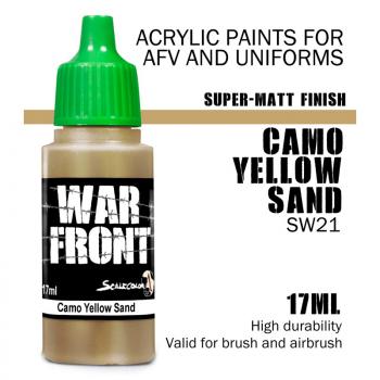 Scale75: SW-21 SS CAMO YELLOW SAND, Acrylic paint 17ml