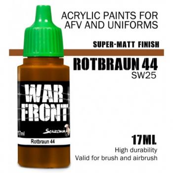 Scale75: SW-25 ROTBRAUN 44, Acrylfarbe 17ml