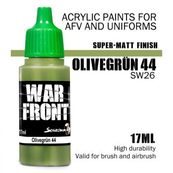 Scale75: SW-26 OLIVEGRUN 44, Acrylic paint 17ml