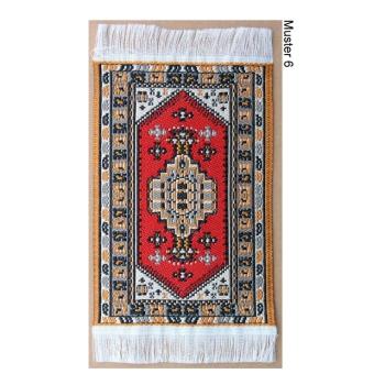 Green-Line: Tep-Mu-6 Miniature Rug 5 x 9cm #101