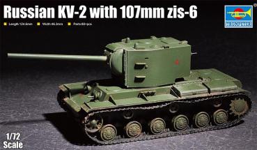 Trumpeter: Russian KV-2 with 107mm zis-6 07162