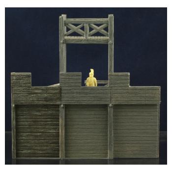 Green Line - Roman wooden-earth wall with Watchtower 1:72