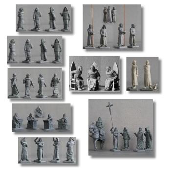 Valdemar-Miniatures: VA130 "Medieval inquisition" 1:72