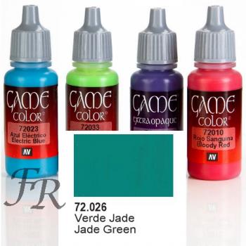 Vallejo Game Color: Jade Green 17ml (72.026)