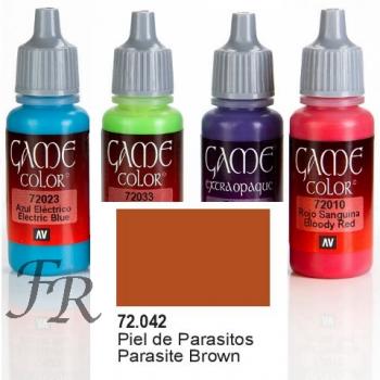 Vallejo Game Color: Parasite Brown 17ml (72.042)
