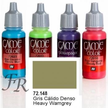 Vallejo Game Color: Heavy Warmgrey 17ml (72.148)