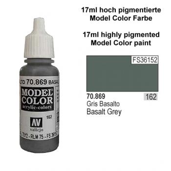 Vallejo Model Color - 162 Basaltgrey, 17 ml (70.869)