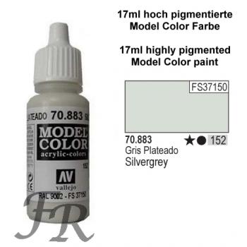 Vallejo Model Color - 152 Hellgrau (Silvergrey), 17 ml (70.883)