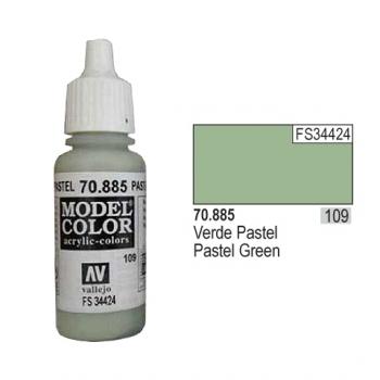Vallejo Model Color - 109 Pastelgrün (Pastel Green), 17 ml (70.885)