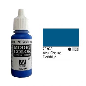 Vallejo Model Color - 053 Brilliant Blau (Darkblue), 17 ml (70.930)