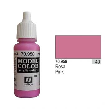 Vallejo Model Color - 040 Pink, 17 ml (70.958)