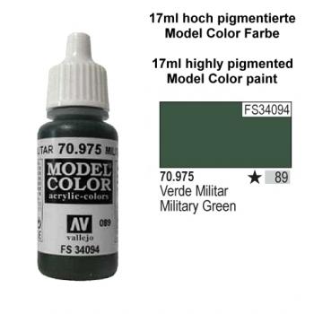 Vallejo Model Color - 089 Military Green, 17 ml (70.975)