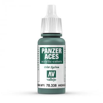 Vallejo Panzer Aces: 70338 Germ. Tank Crew Highl. I, 17ml