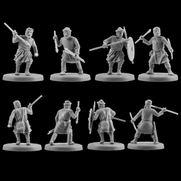 V & V Miniatures: SKU - R28.35 Pagan Rus Set V